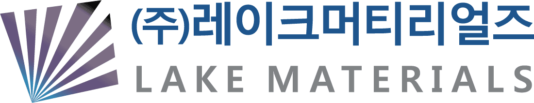 레이크머티리얼즈 회사 로고